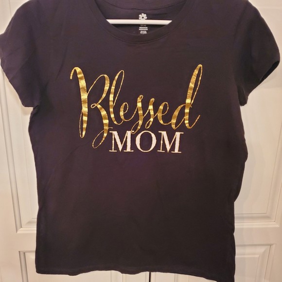 LADIES "BLESSED MOM" TOP SIZE LARGE* - Picture 3 of 3